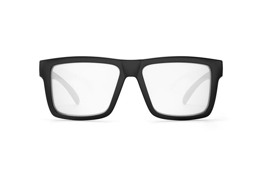 VISE Z87 Sunglasses Black Frame: Clear Lens