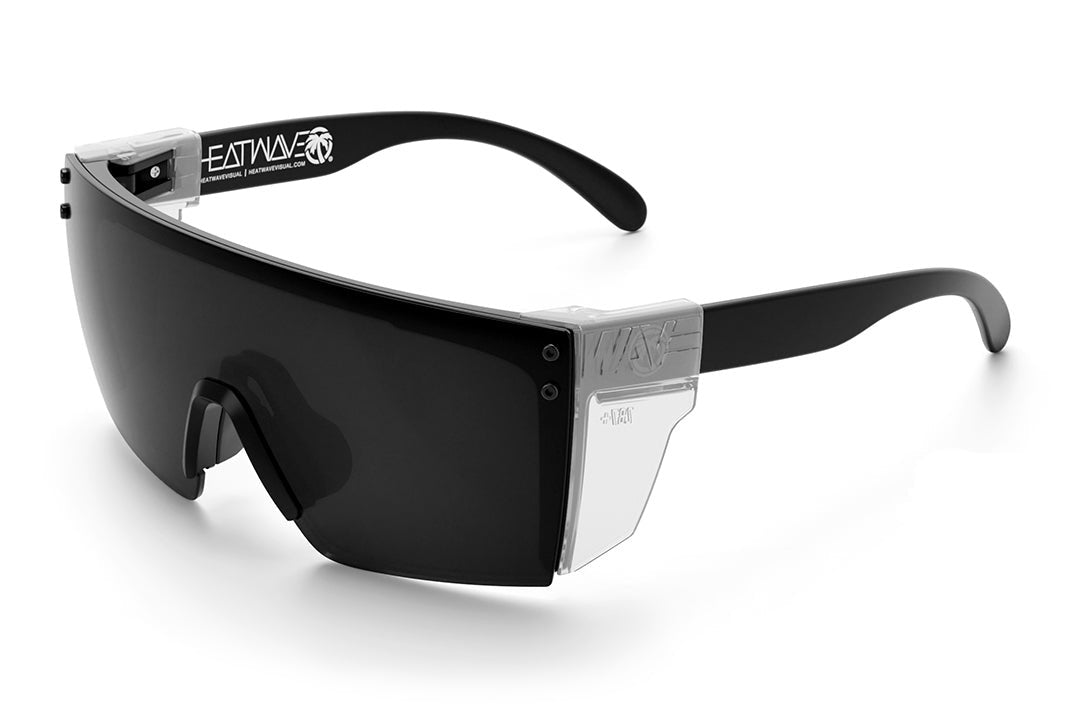 Lazer Face Sunglasses: Black Frame Anti Fog Black Lens Z87