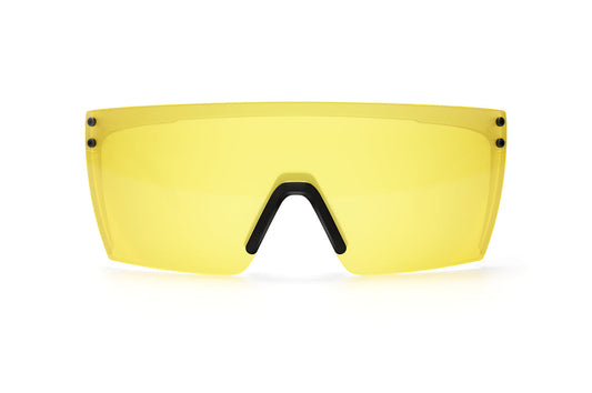 Lazer Face Glasses: HI-VIS YELLOW Z87