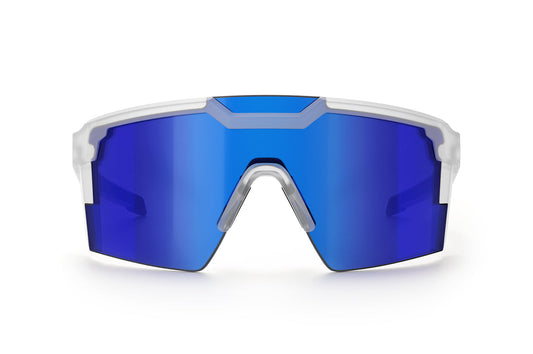 Future Tech Sunglasses: Vapor Frost Frame Coastal Lens Z87+