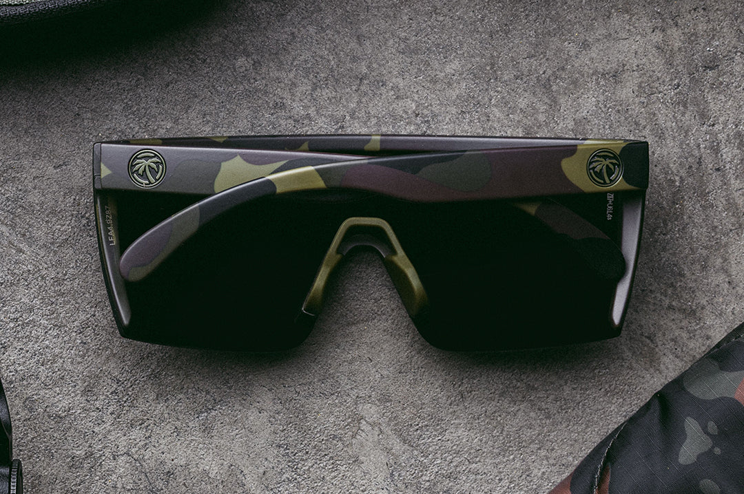 Lazer Face Sunglasses: Fleck Camo Z87