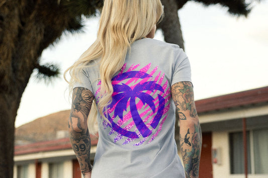 Heat Wave Vapor Frost Ladies T-Shirt