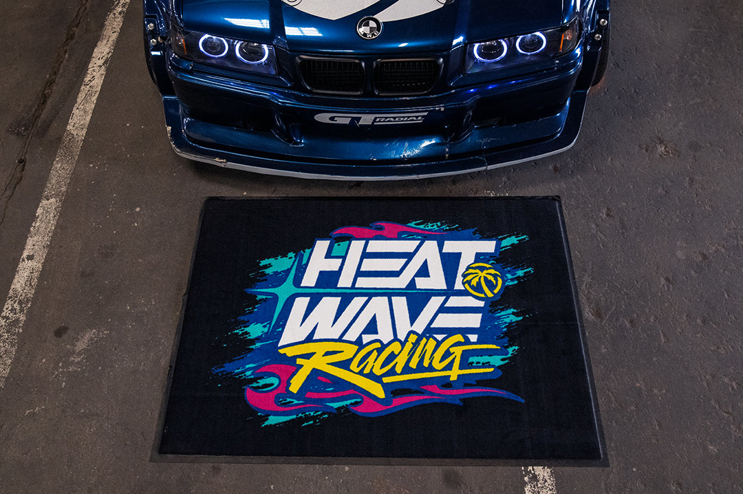 Heat Wave Y2K Racing Shop Rug