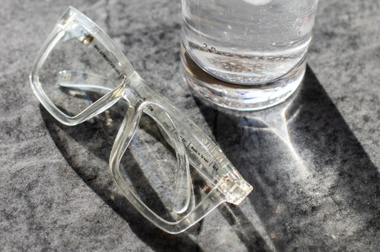 XL VISE Z87 Sunglasses Vapor Clear Frame: Tuff-Tec Clear Lens