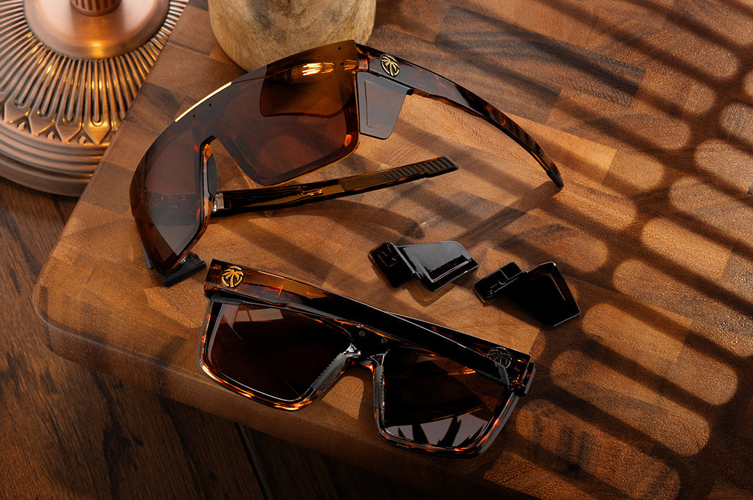 Performance Quatro Sunglasses: Tortoise Z87+