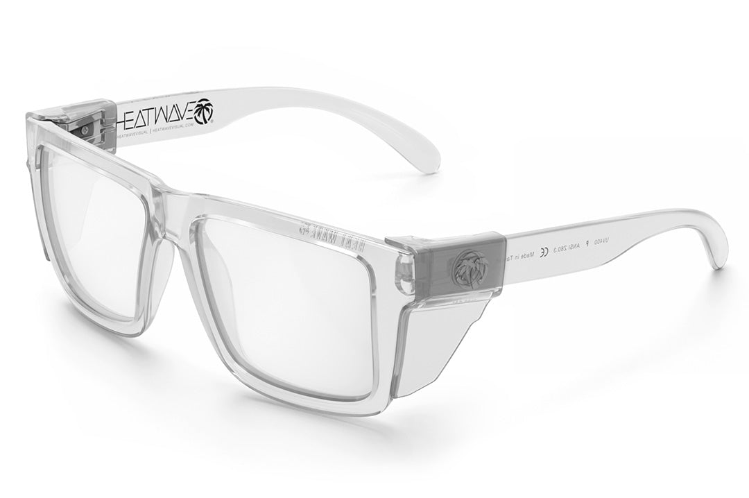 XL VISE Z87 Glasses Anti Fog Clear Lens