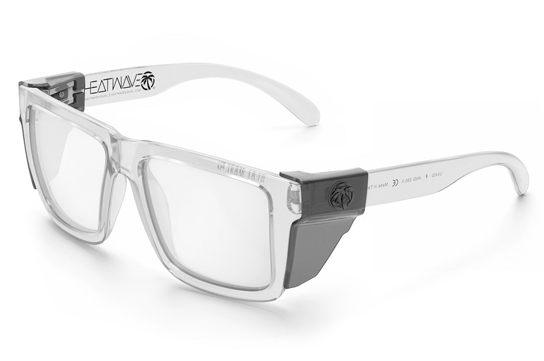 XL VISE Z87 Glasses Anti Fog Clear Lens