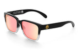 Rose Gold Lens - Black Arm Gold Emblem