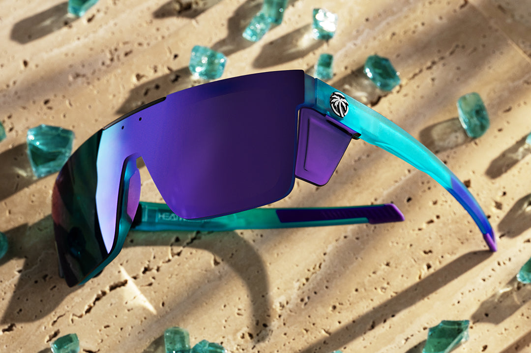 Performance Quatro Sunglasses: Aqua Frost Z87+