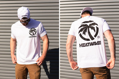 Heat Wave Billboard T-Shirt WHITE