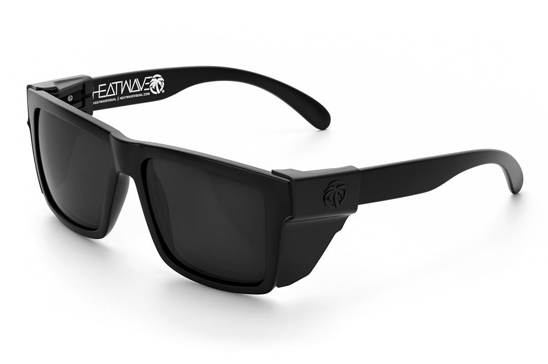 VISE Z87 Sunglasses Black Frame - BLACK Emblem: Black Lens