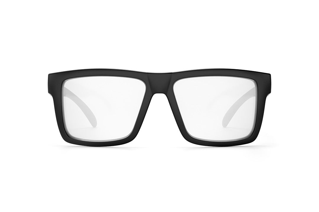 VISE Z87 Sunglasses Black Frame: Clear Lens