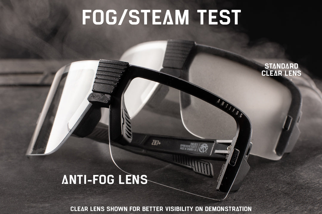Vector Sunglasses: Anti Fog Black Z87+