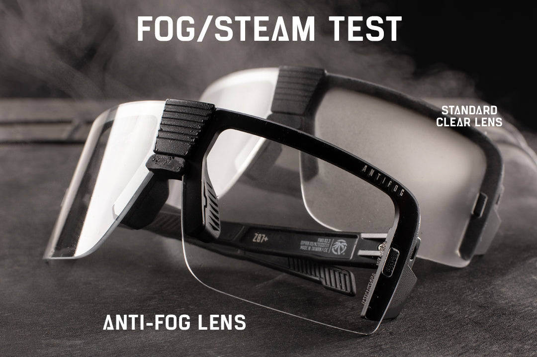 Vector Sunglasses: Anti Fog CLEAR Z87+