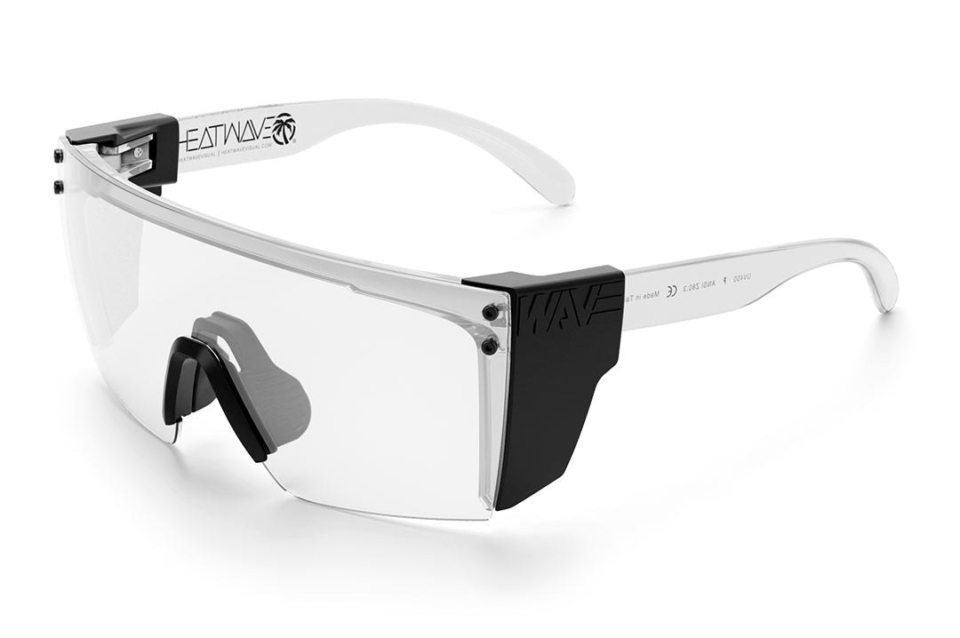Lazer Face Glasses: CLEAR Z87