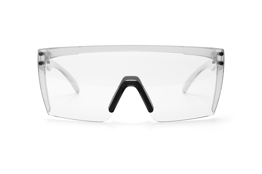 Lazer Face Glasses: CLEAR Z87