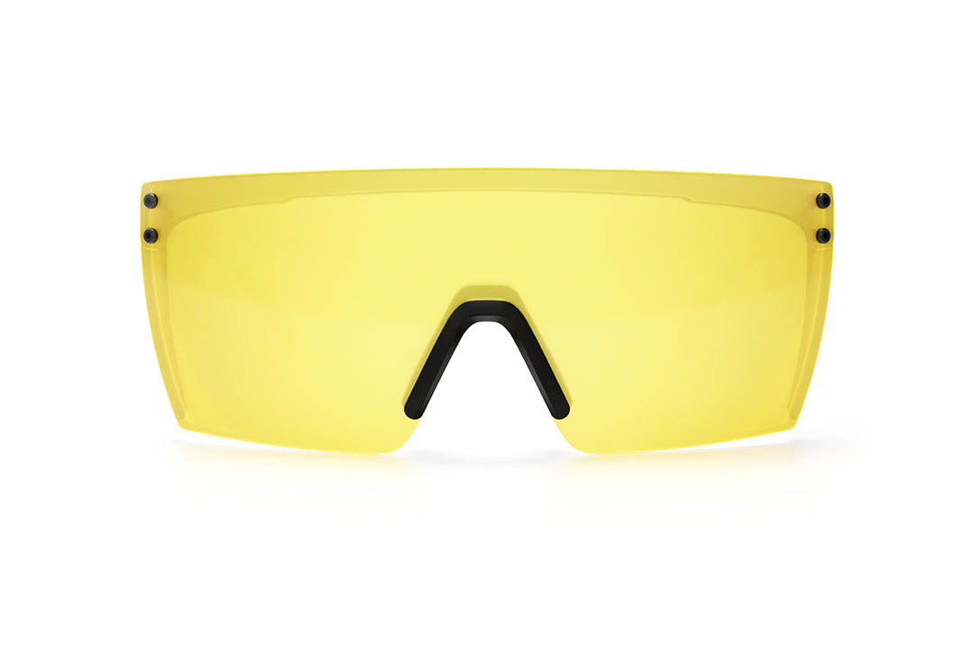 Lazer Face Glasses: HI-VIS YELLOW Z87