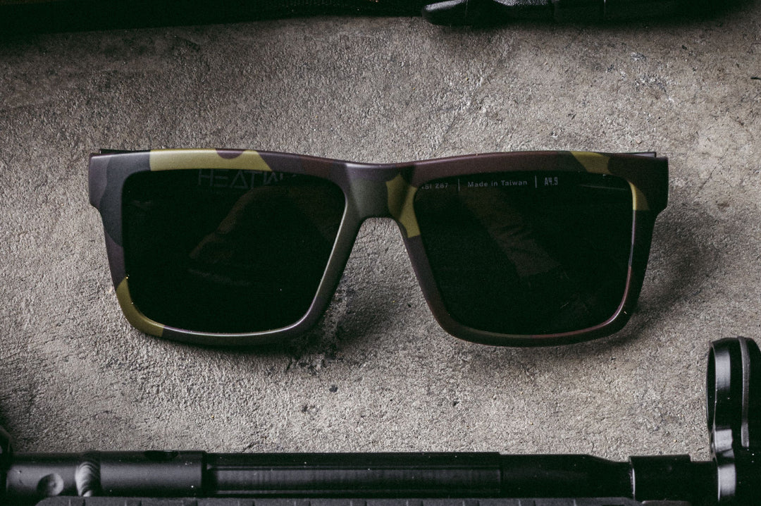 VISE Z87 Sunglasses: Fleck Camo