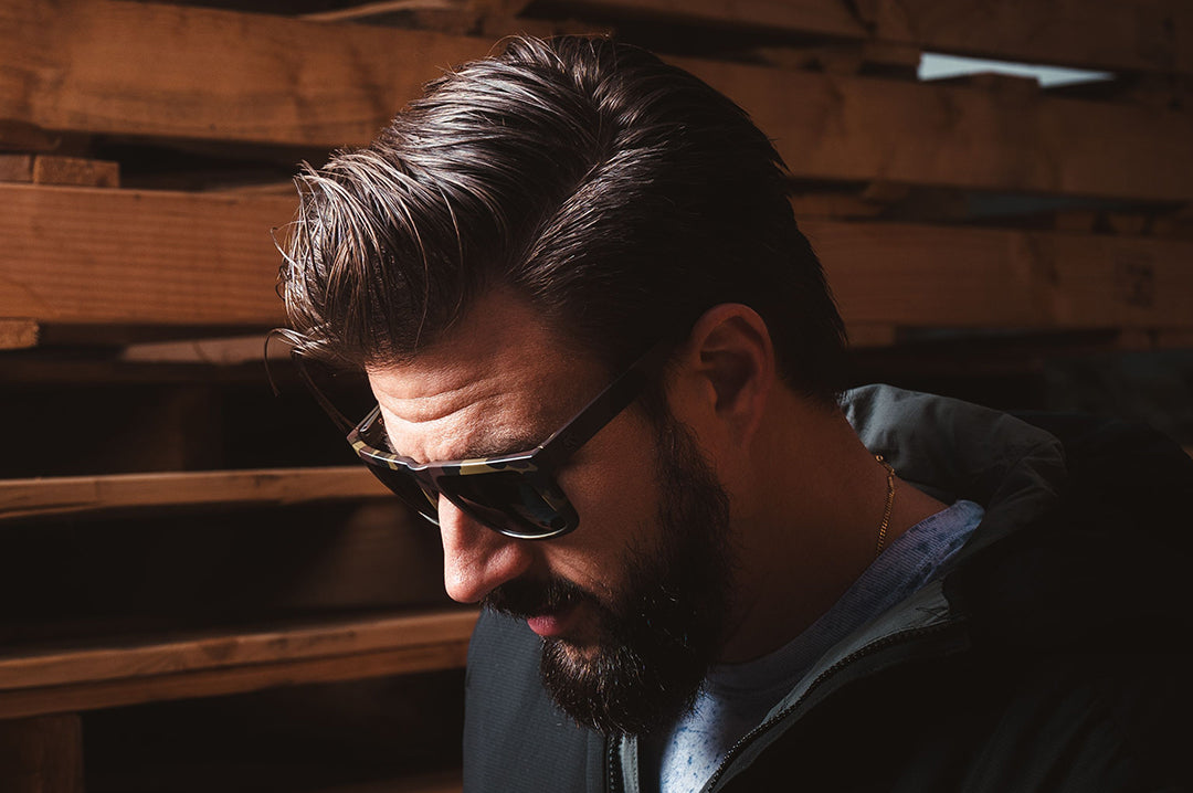 VISE Z87 Sunglasses: Fleck Camo