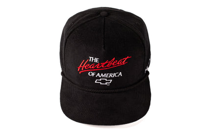 HWV Chevrolet Heartbeat of America Hat - BLACK Cord