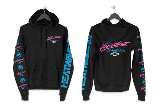 Heat Wave X Chevrolet Heartbeat of America Sweatshirt - Pink and Blue