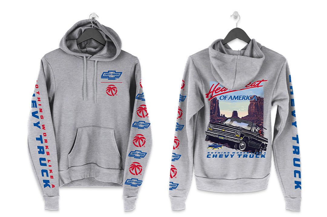 Heat Wave Chevy Trucks by ChevroletⓇ Sweatshirt