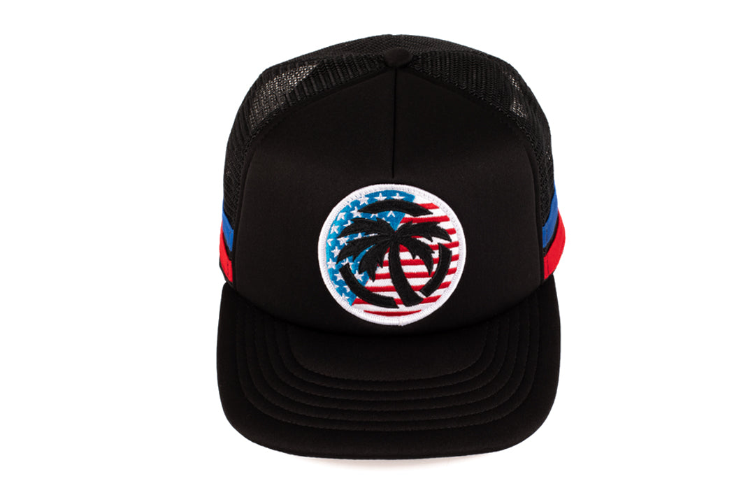 HWV Foam Trucker Hat Icon RWB