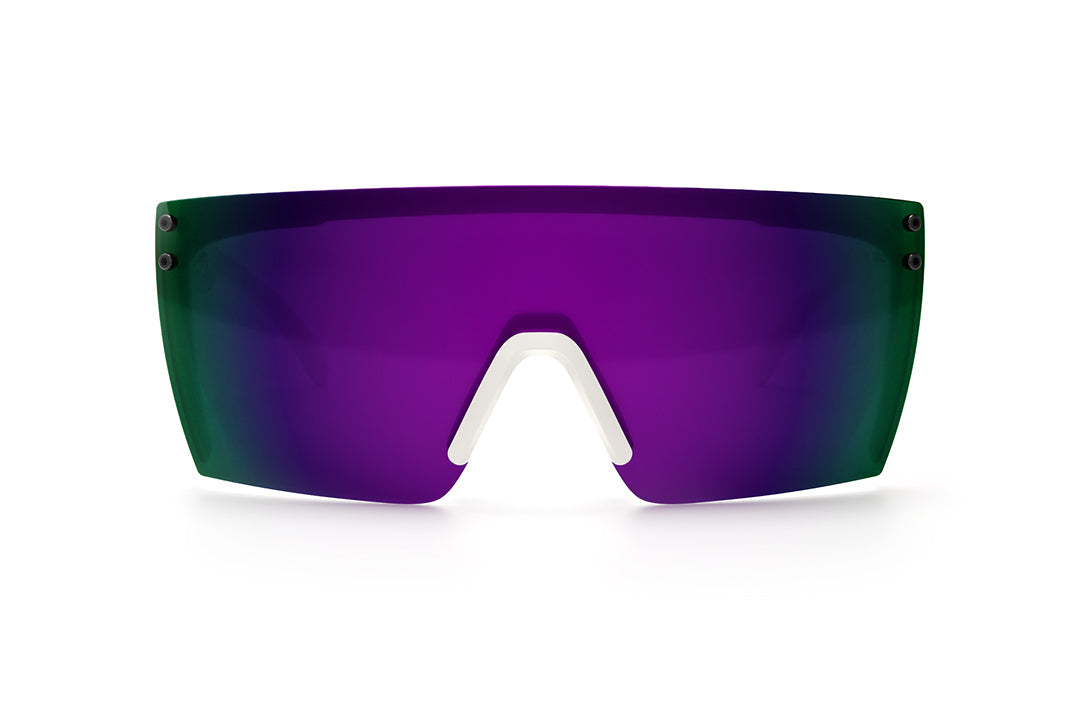 Lazer Face Sunglasses: Black Frame Jet Ski Customs
