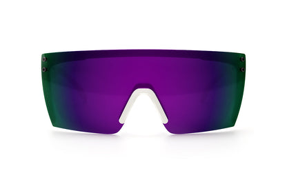 Lazer Face Sunglasses: Black Frame Jet Ski Customs