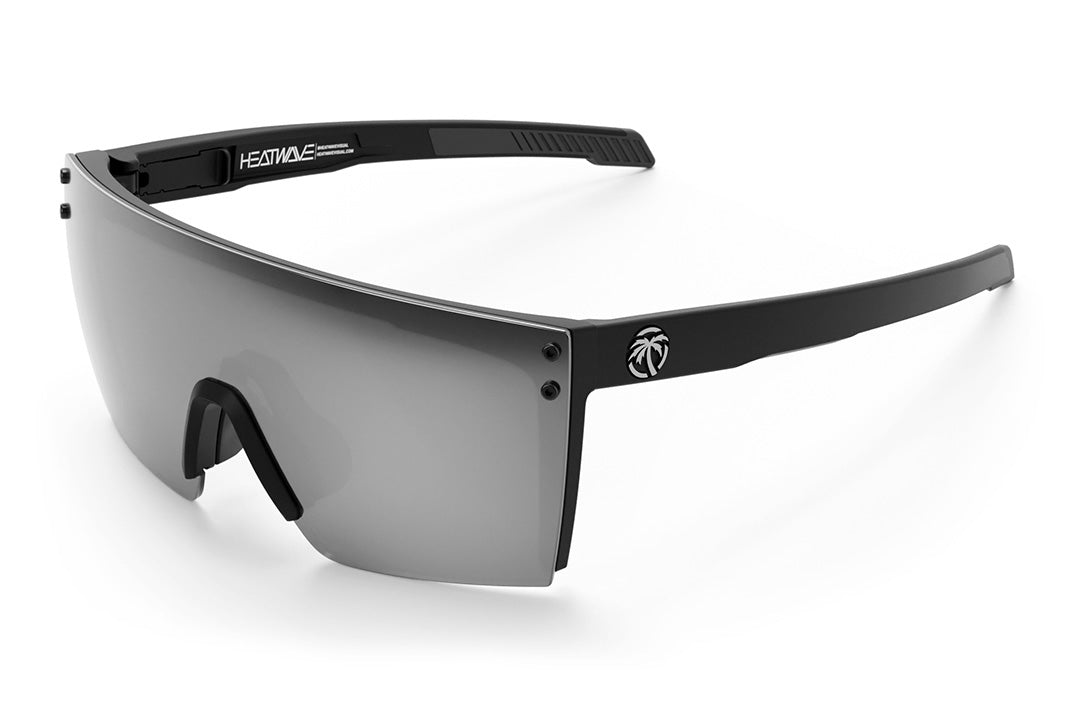 Performance Lazer Face Sunglasses: Silver Z87+