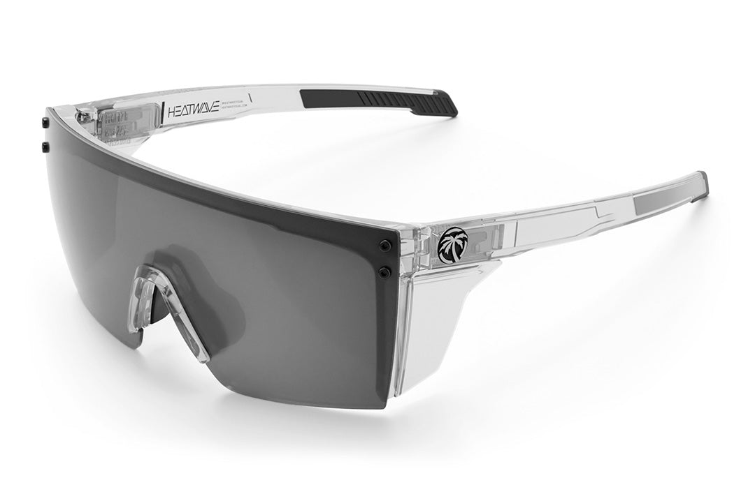 Performance Lazer Face Sunglasses: VAPOR CLEAR Frame Photochromic Lens Z87+