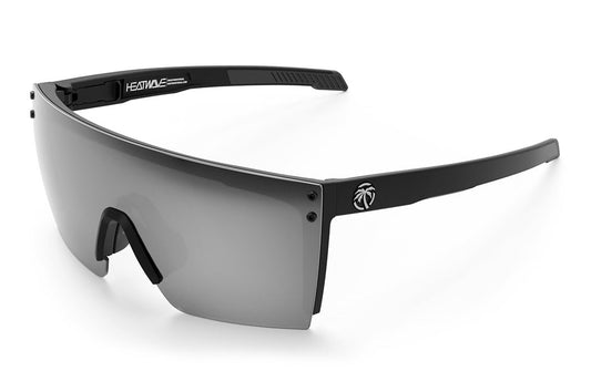 Performance XL Lazer Face Sunglasses: Silver Z87+