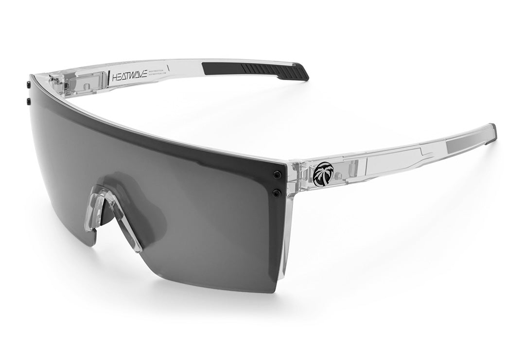 Performance XL Lazer Face Sunglasses: VAPOR CLEAR Frame Photochromic Lens Z87+