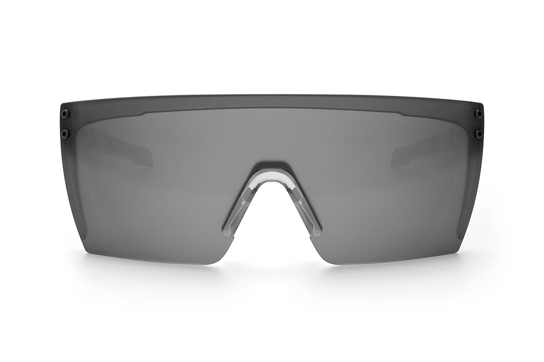 Performance XL Lazer Face Sunglasses: VAPOR CLEAR Frame Photochromic Lens Z87+