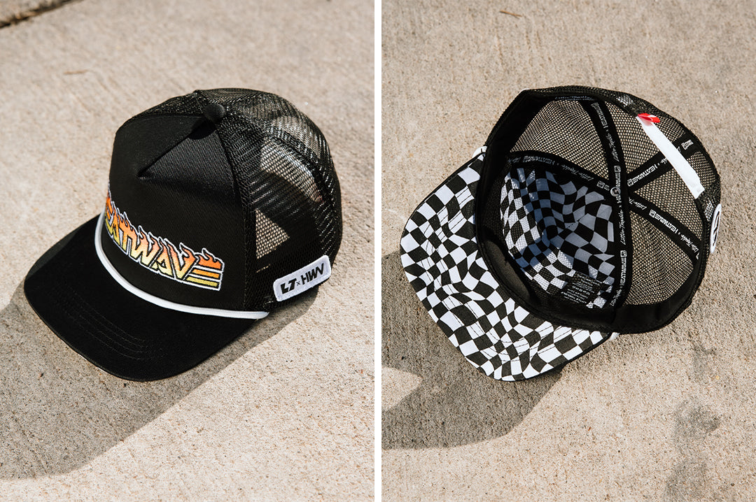 Little Trouble X Heat Wave Youth Trucker Hat