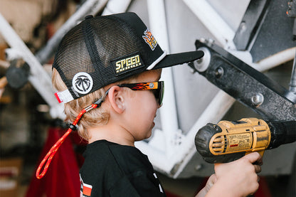 Little Trouble X Heat Wave Youth Trucker Hat