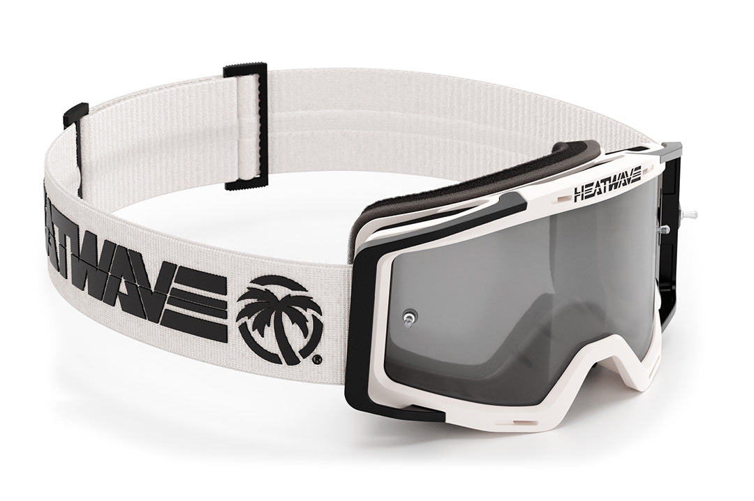 MXG-250 Moto Goggle - Billboard Icon WHITE/PHOTOCHROMIC