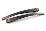 Black Arm with Gold Emblem