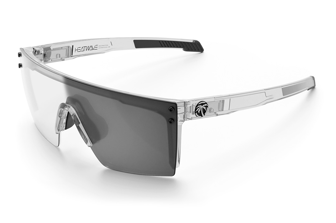 Performance Lazer SLIM Sunglasses: VAPOR CLEAR Frame Photochromic Z87+