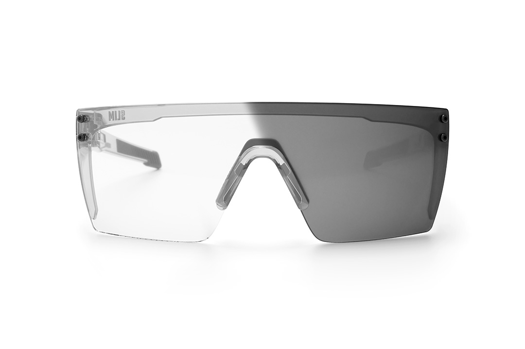 Performance Lazer SLIM Sunglasses: VAPOR CLEAR Frame Photochromic Z87+