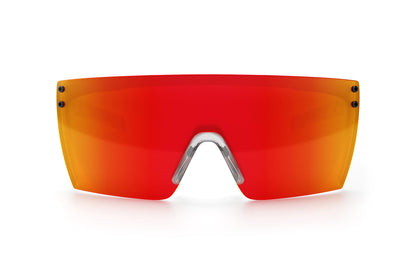 Performance Lazer Face Sunglasses: Vapor Clear Frame Sunblast Lens Z87+