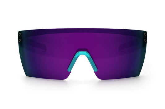 Performance XL Lazer Face Sunglasses: Aqua Frost Z87+