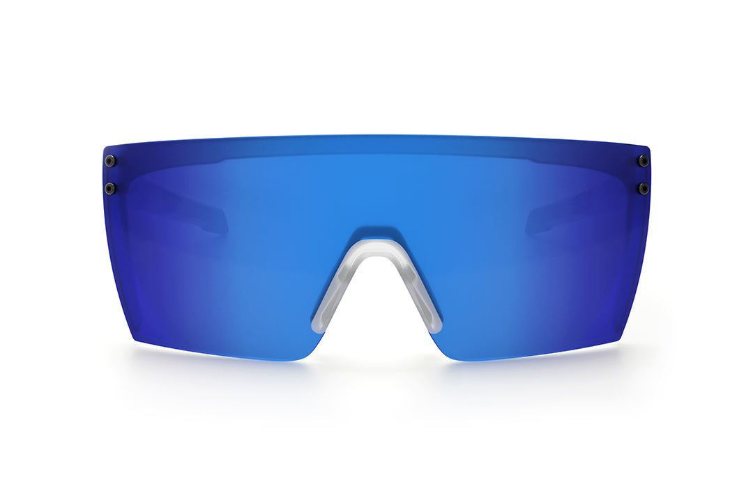 Performance Lazer Face Sunglasses: Vapor Frost Frame Coastal Lens Z87+