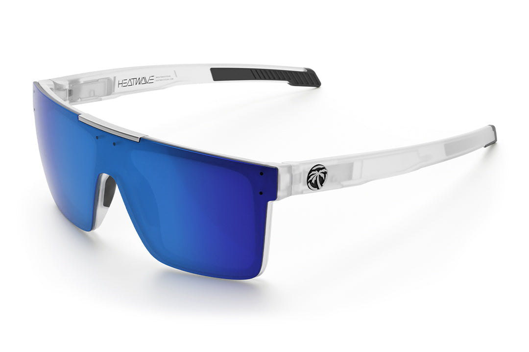 Performance Quatro Sunglasses: Vapor Frost Frame Coastal Lens Z87+