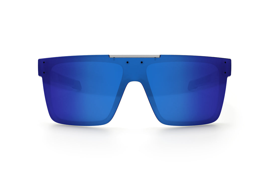 Performance Quatro Sunglasses: Vapor Frost Frame Coastal Lens Z87+