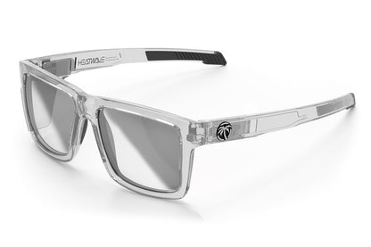 Performance Vise Sunglasses: VAPOR CLEAR Frame Photochromic Lens Z87+