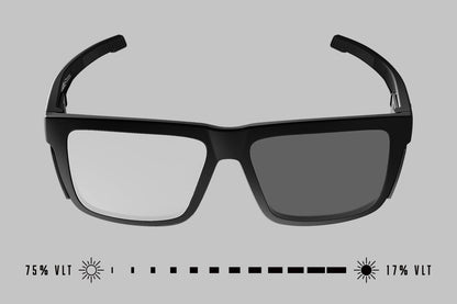 Performance XL VISE Sunglasses Frame: VAPOR CLEAR Frame Photochromic Lens Z87+