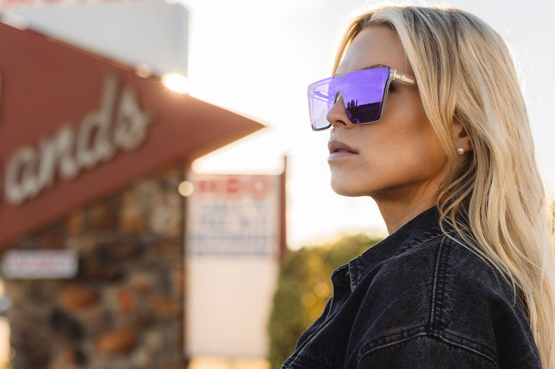 Clarity Sunglasses: Vapor Frost