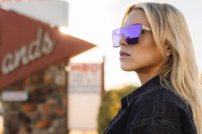 Clarity Sunglasses: Vapor Frost