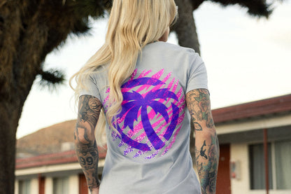 Heat Wave Vapor Frost Ladies T-Shirt